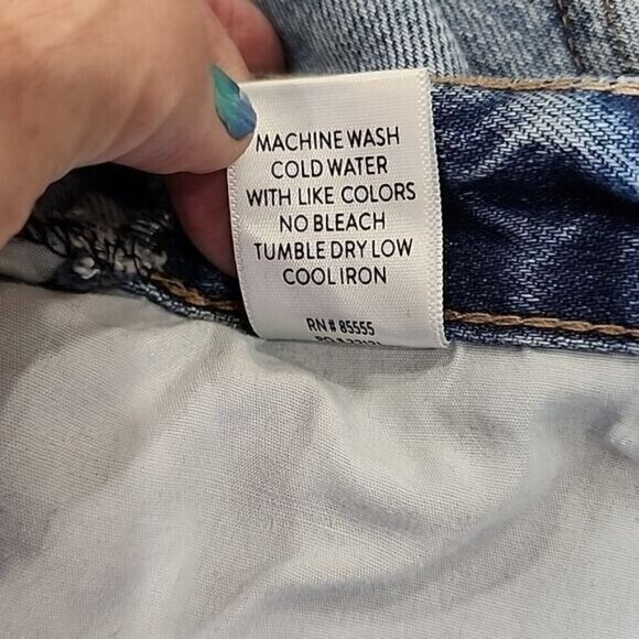 Pistola Jeans Mid-rise Light Wash Distressed Denim Women's 25 - Picture 6 of 8